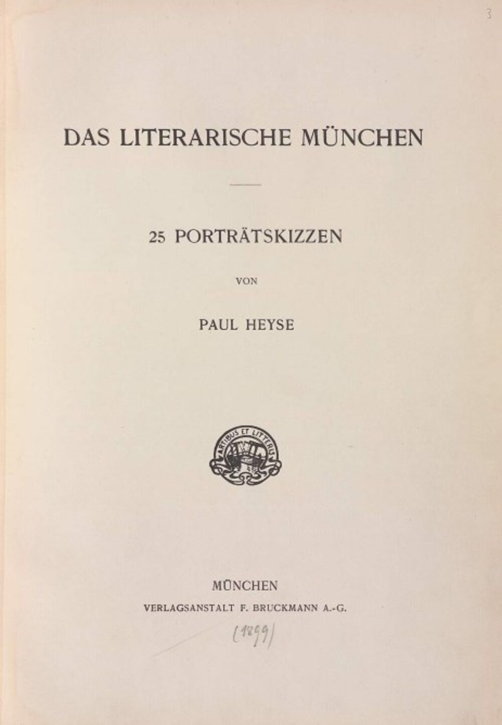 Cover für Das literarische München