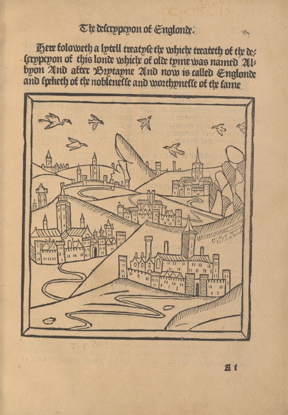 Cover für The descrypcyon of Englonde