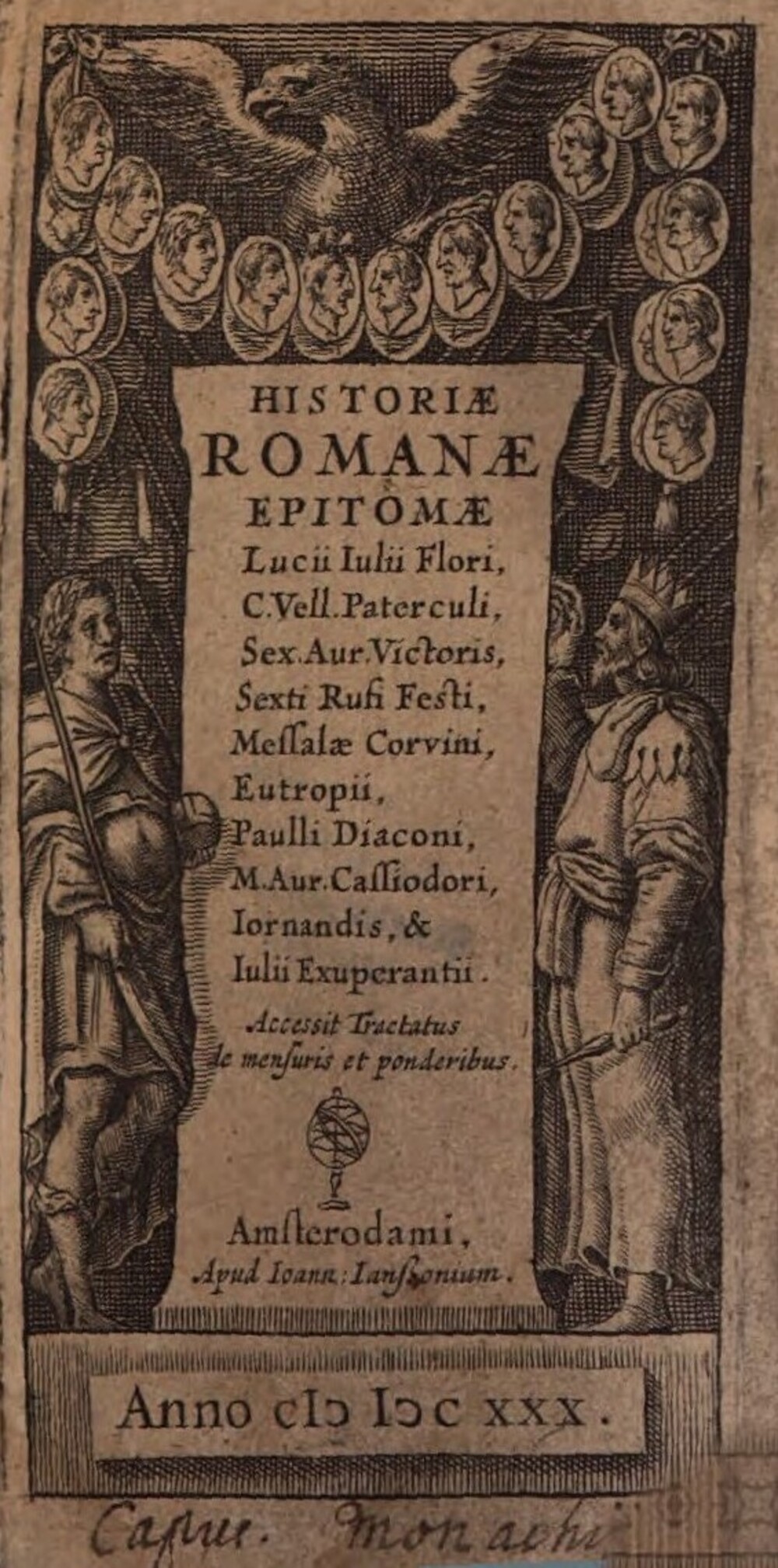 Cover für De vita et moribus imperatorum Romanorum excerpta