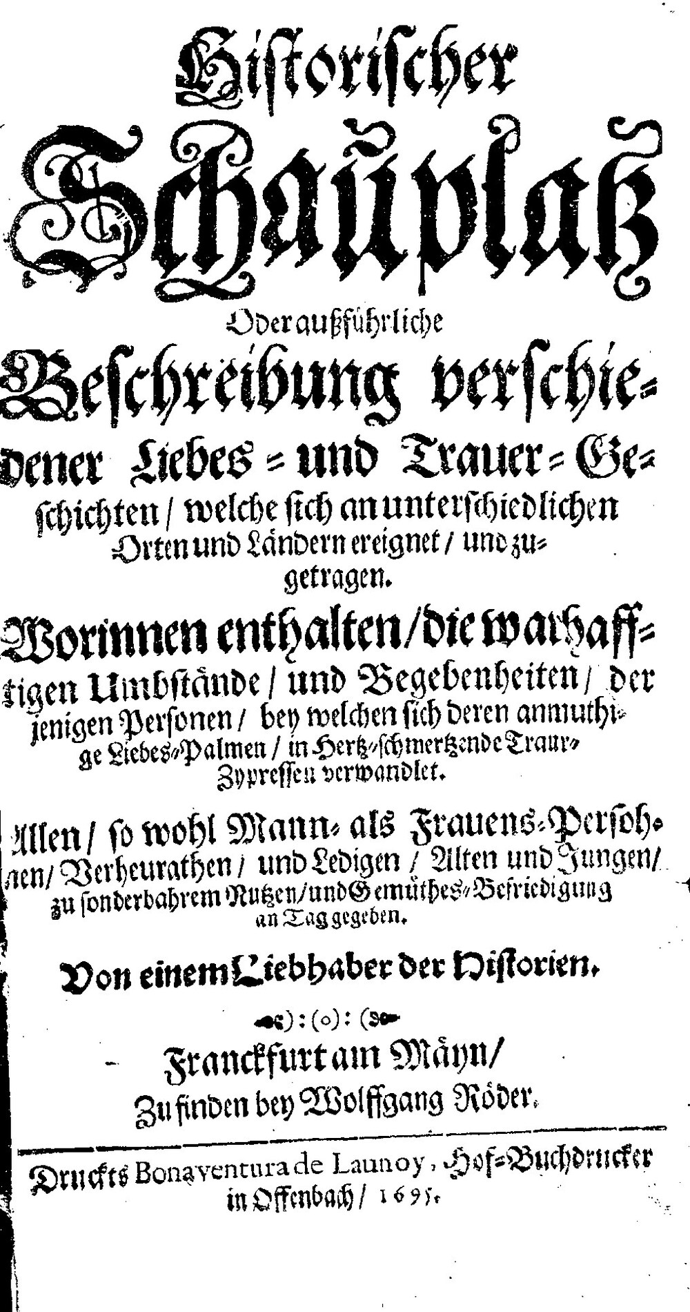 Cover für Historischer Schauplatz