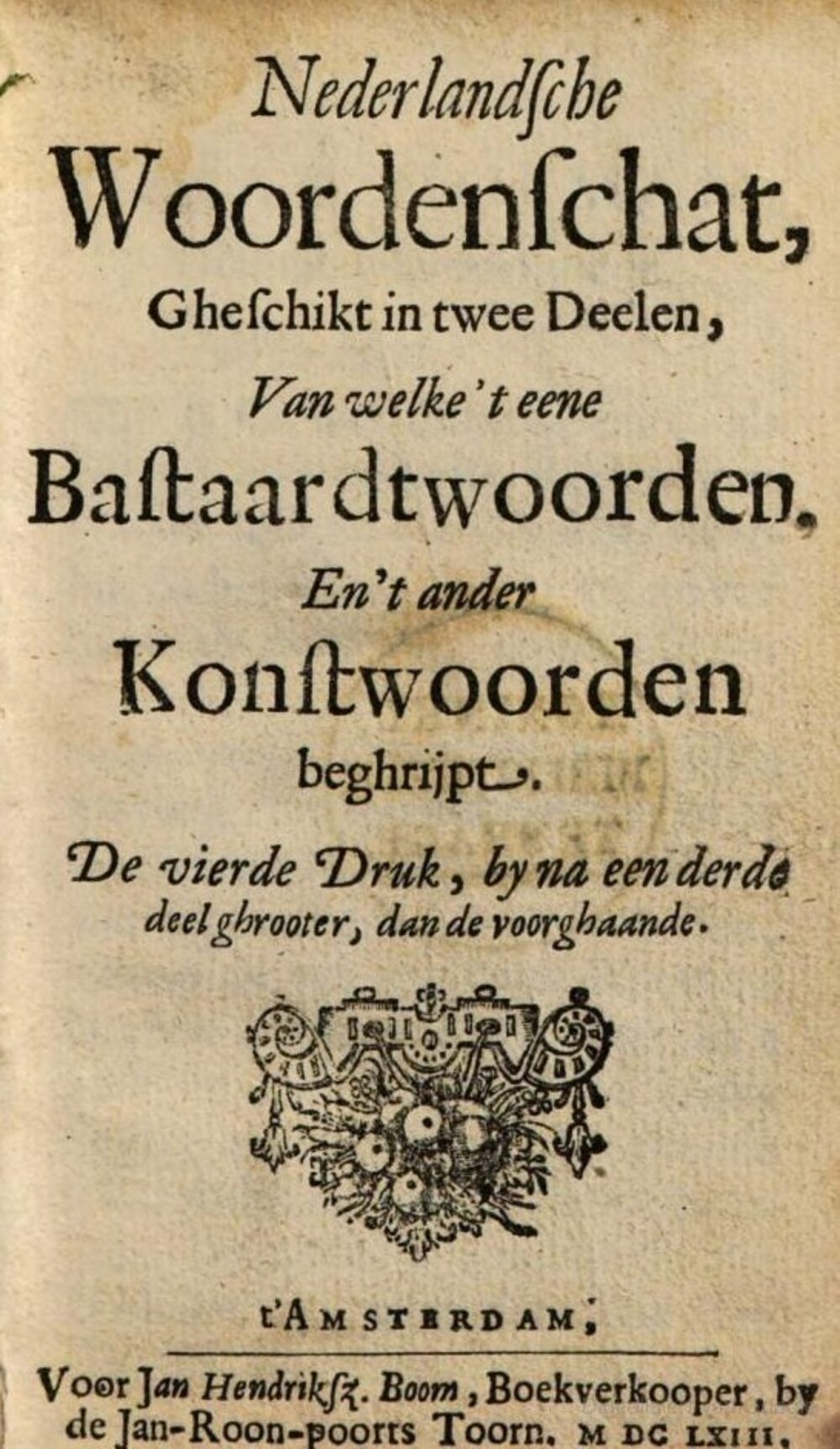 Cover für Nederlandsche woordenschat