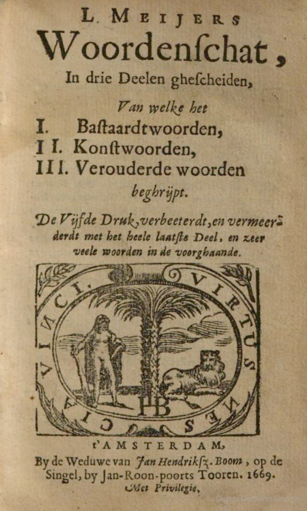 Cover für L. Meijers woordenschat