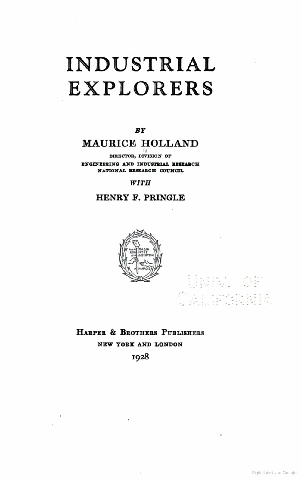 Cover für Industrial explorers
