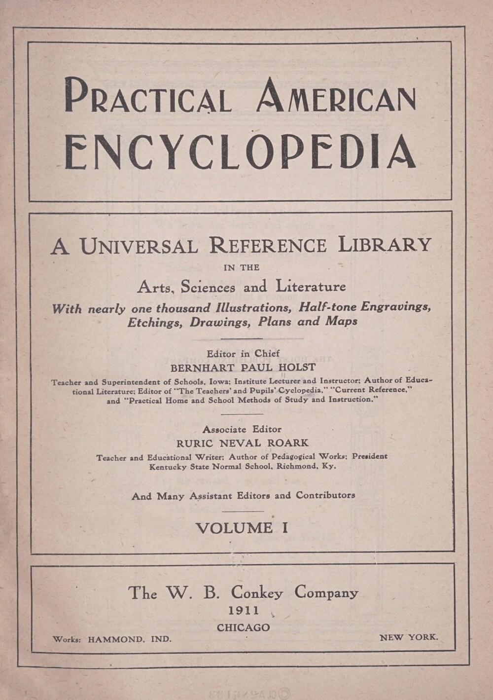 Cover für Practical American encyclopedia
