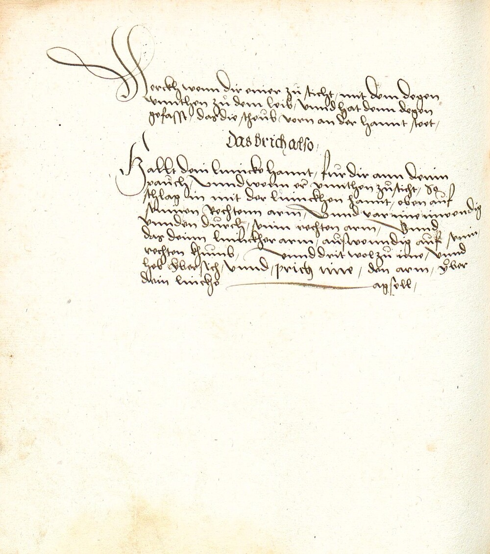 Cover für Martin Hundfelds Lehre des Fechtens mit dem Dolch