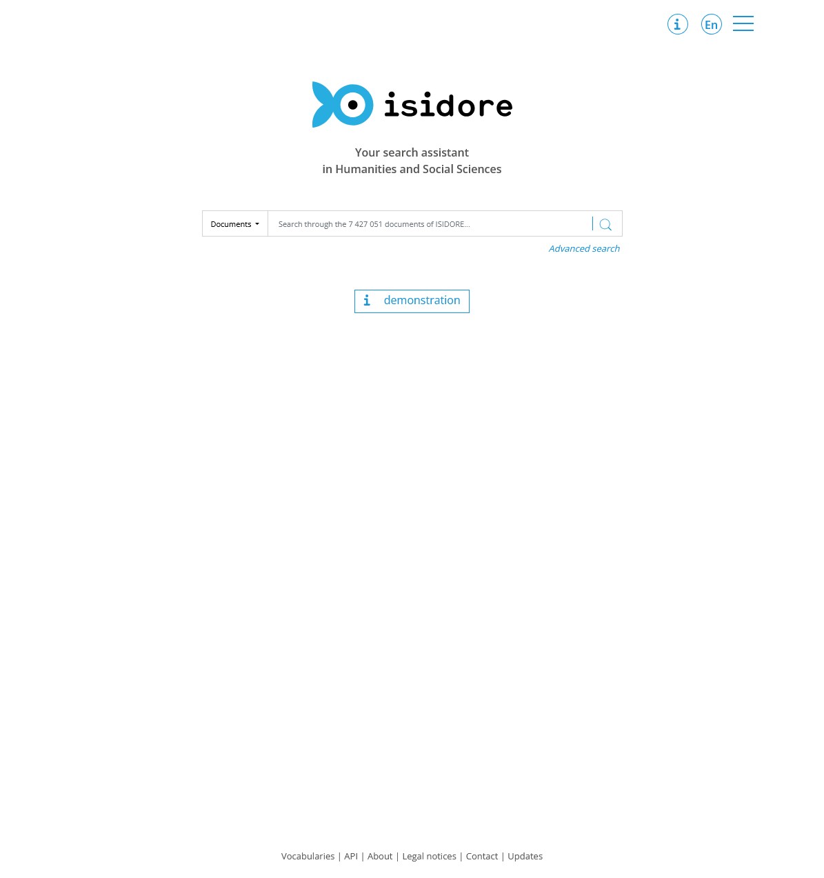 Cover für isidore
