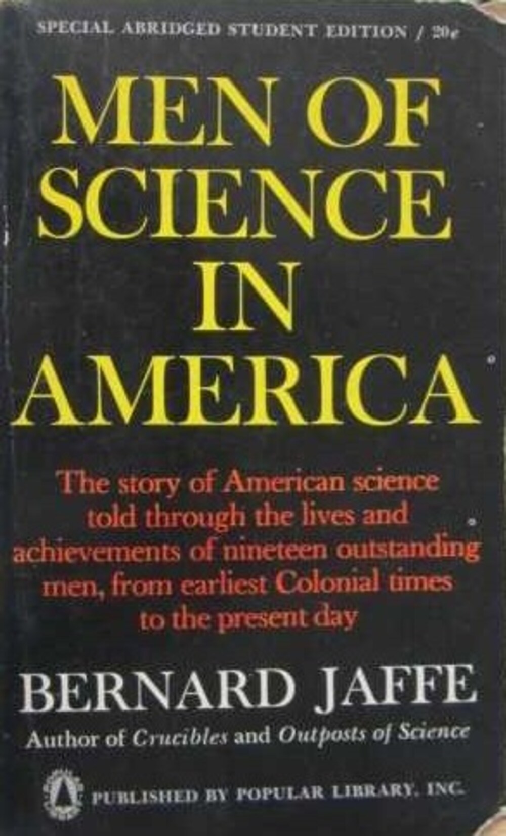 Cover für Men of science in America