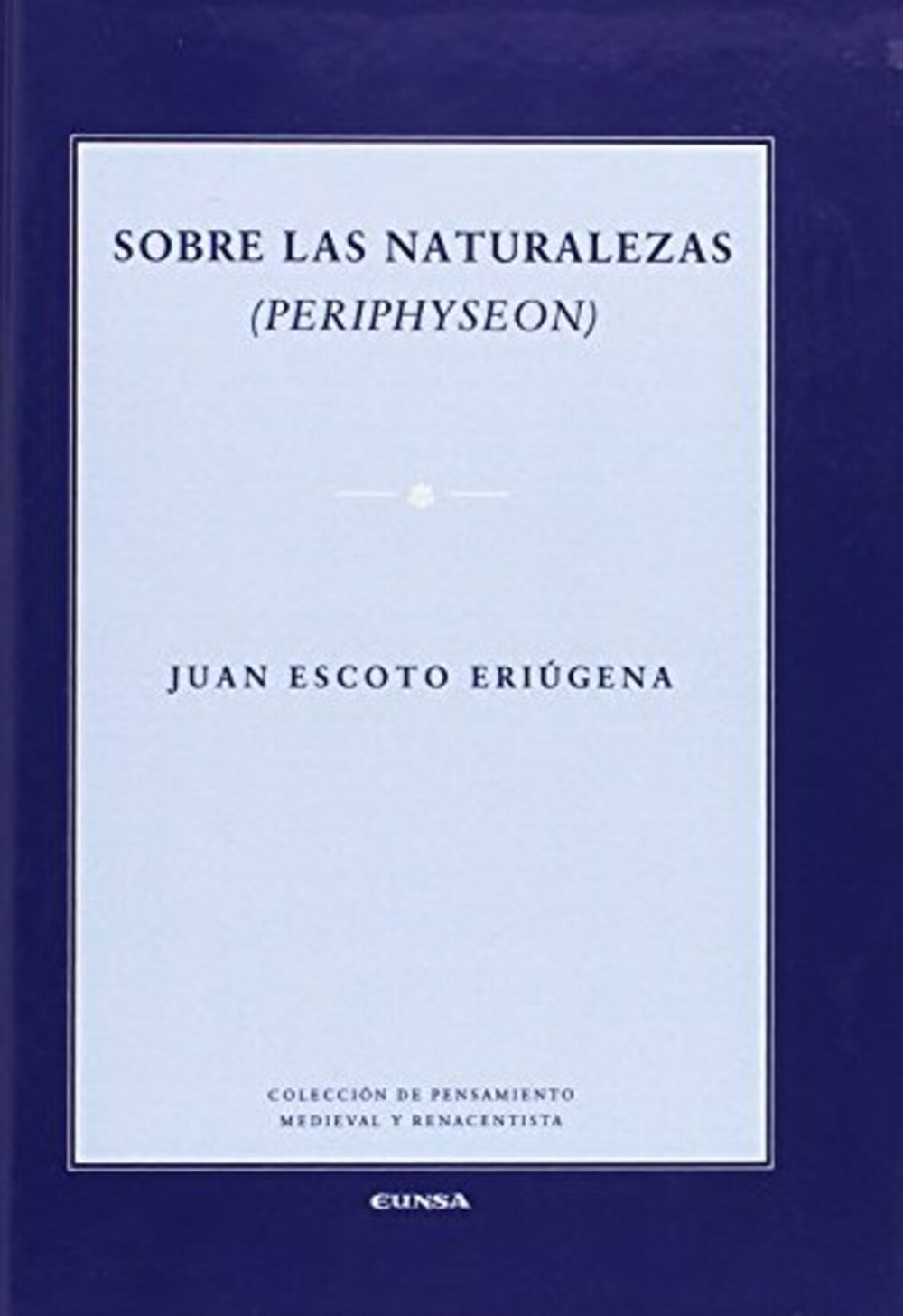 Cover für Sobre las naturalezas