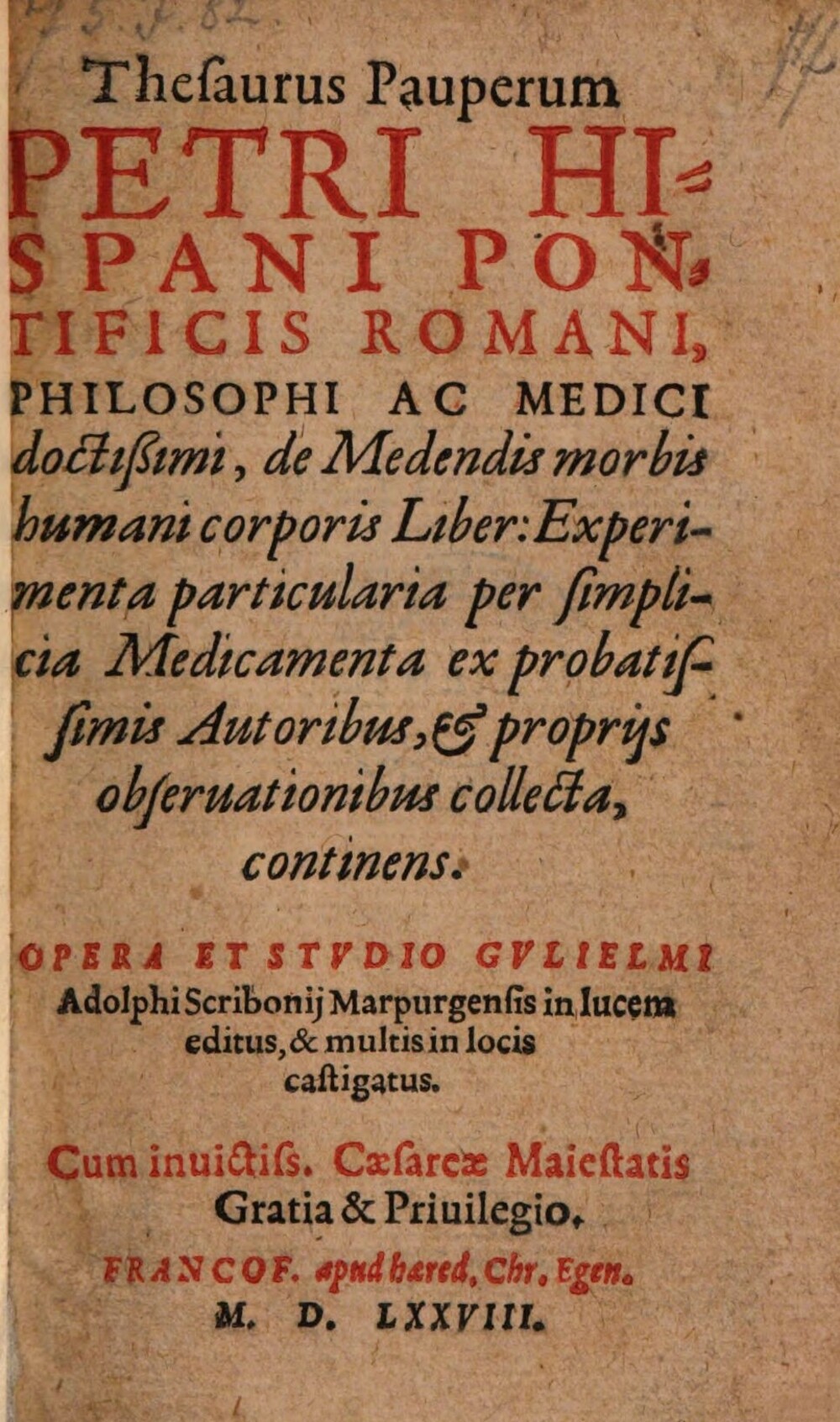 Cover für Thesaurus pauperum