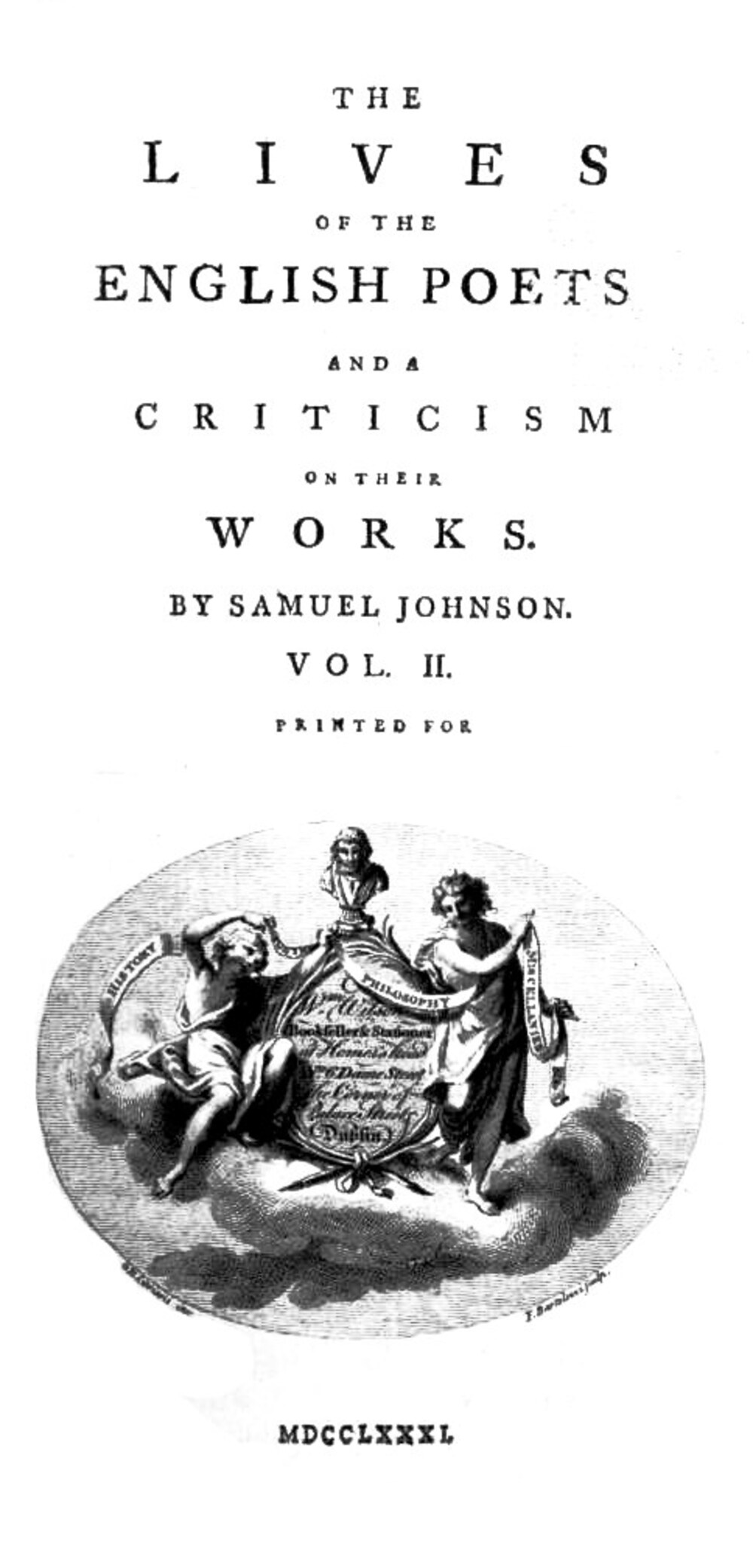 Cover für The lives of the most eminent English poets