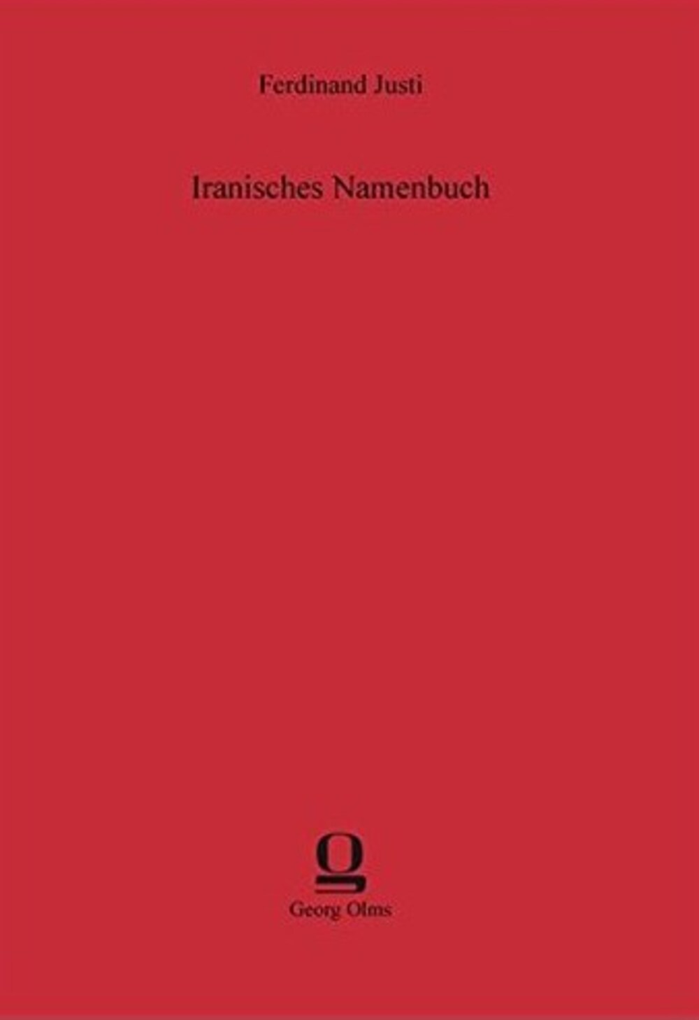 Cover für Iranisches Namenbuch