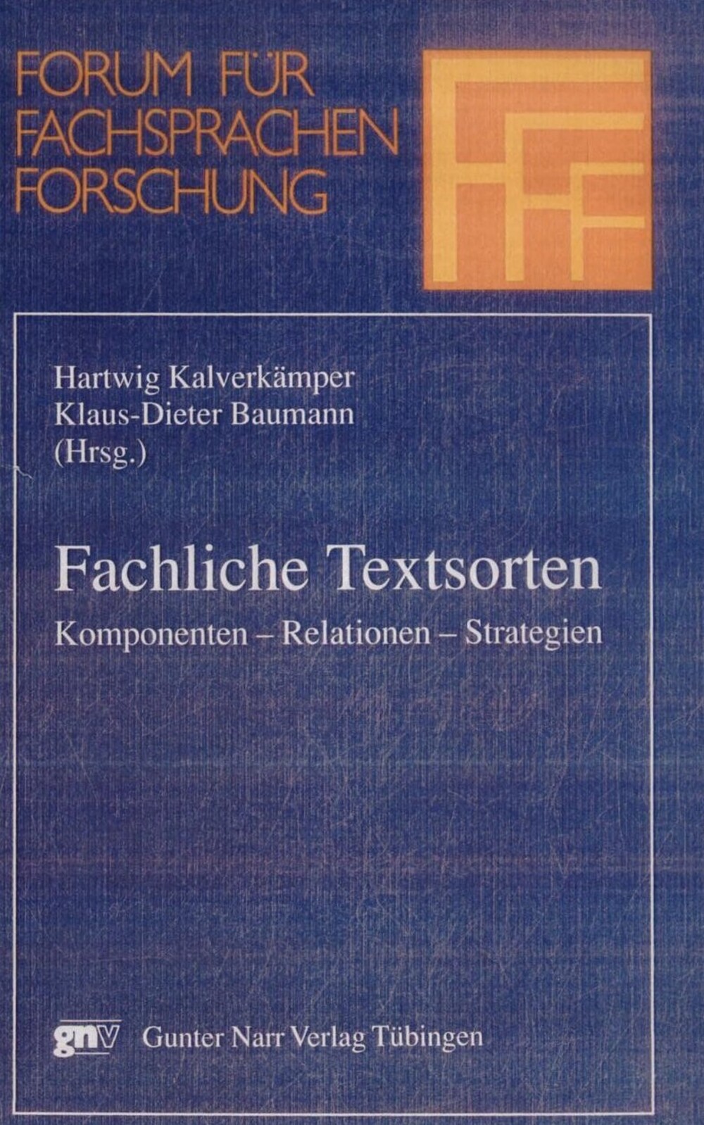 Cover für Fachliche Textsorten