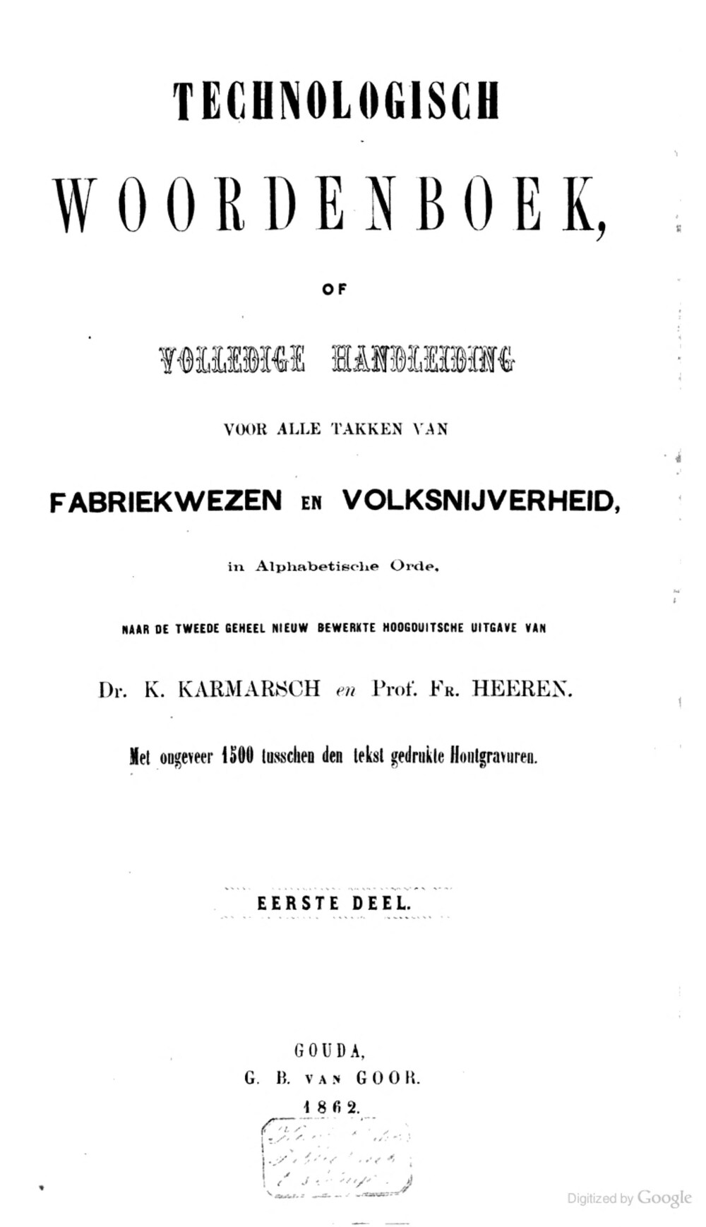Cover für Technologisch woordenboek
