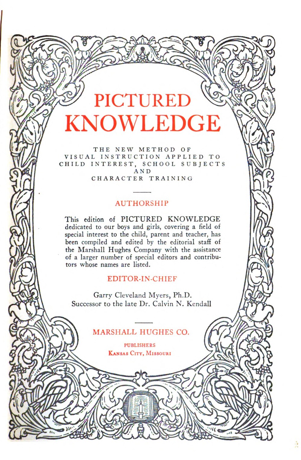 Cover für Pictured knowledge