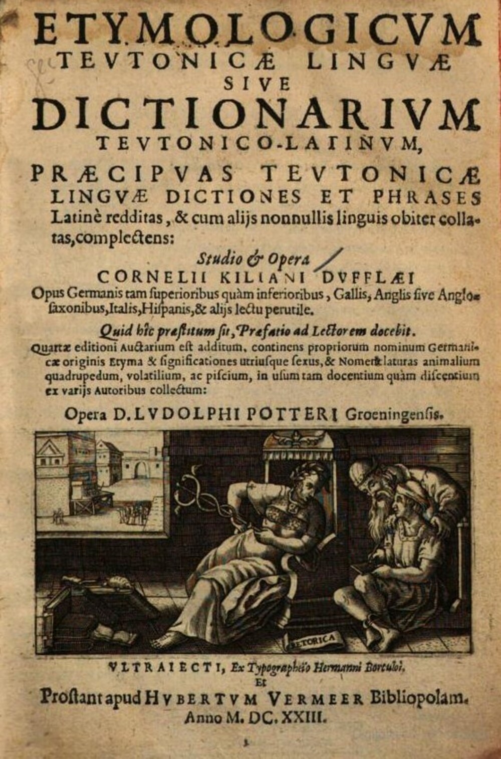 Cover für Etymologicum teutonicae linguae