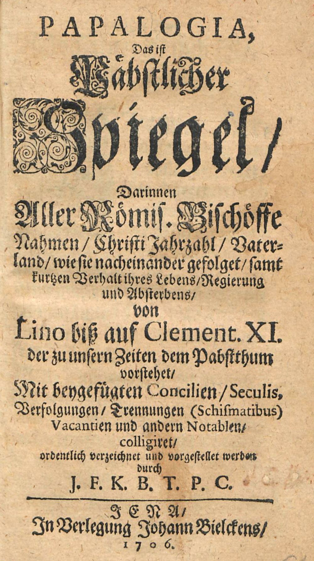 Cover für Papalogia