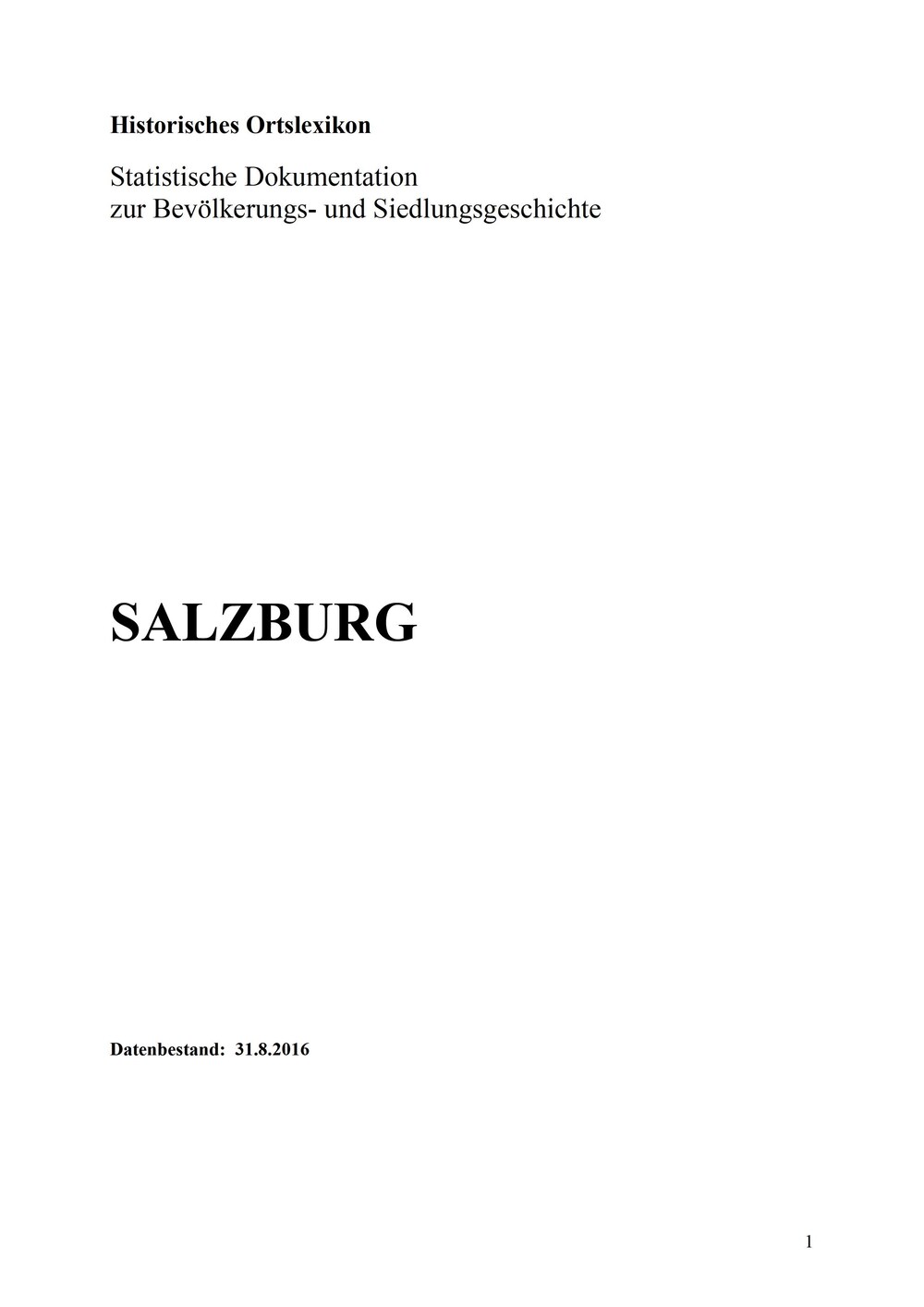 Cover für Historisches Ortslexikon Salzburg