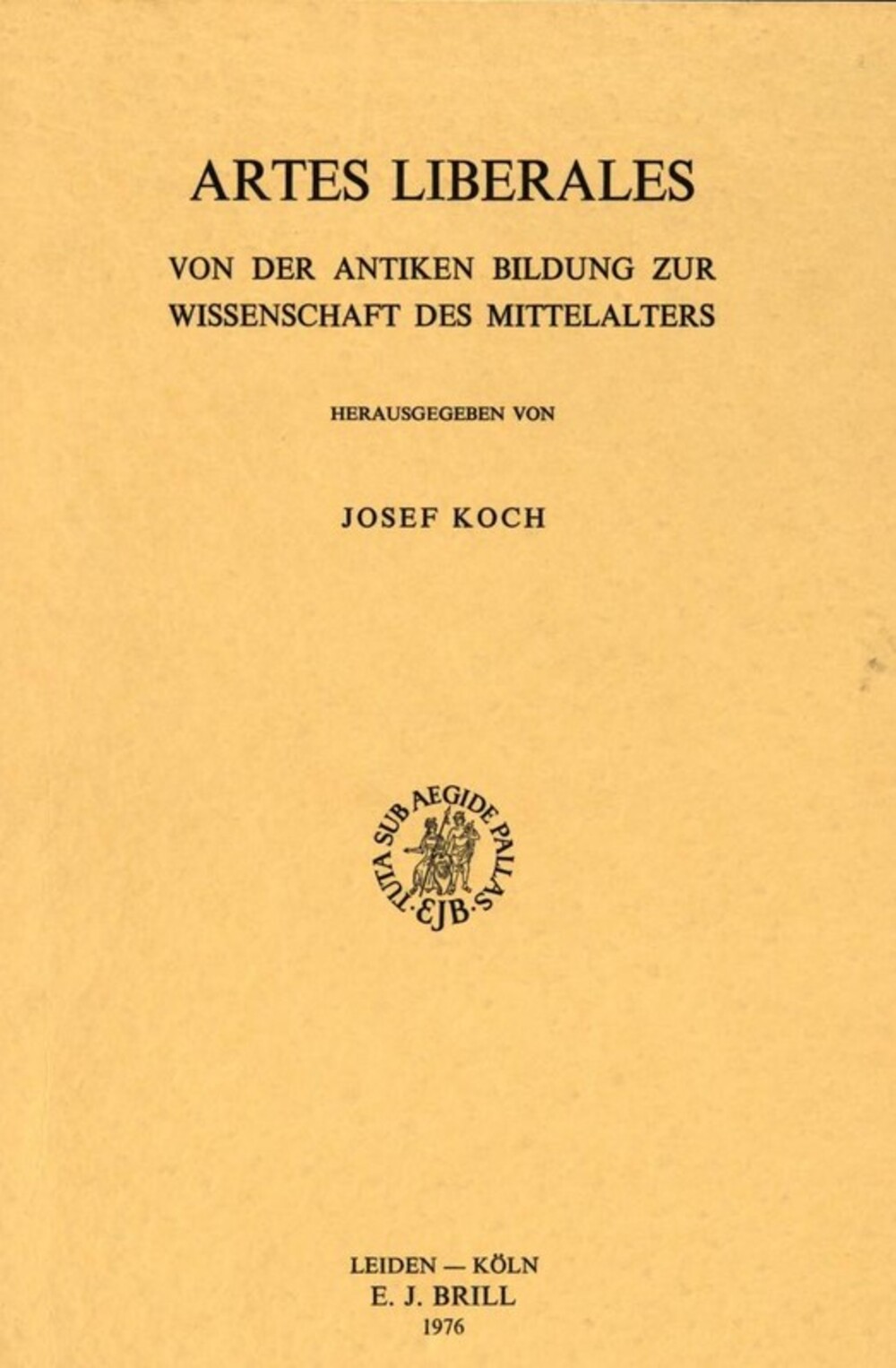 Cover für Artes Liberales