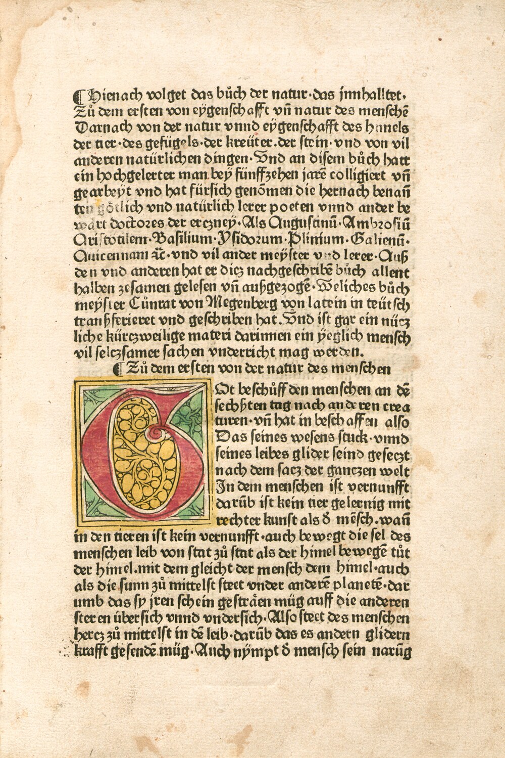 Cover für Hie nach volget das buch der natur