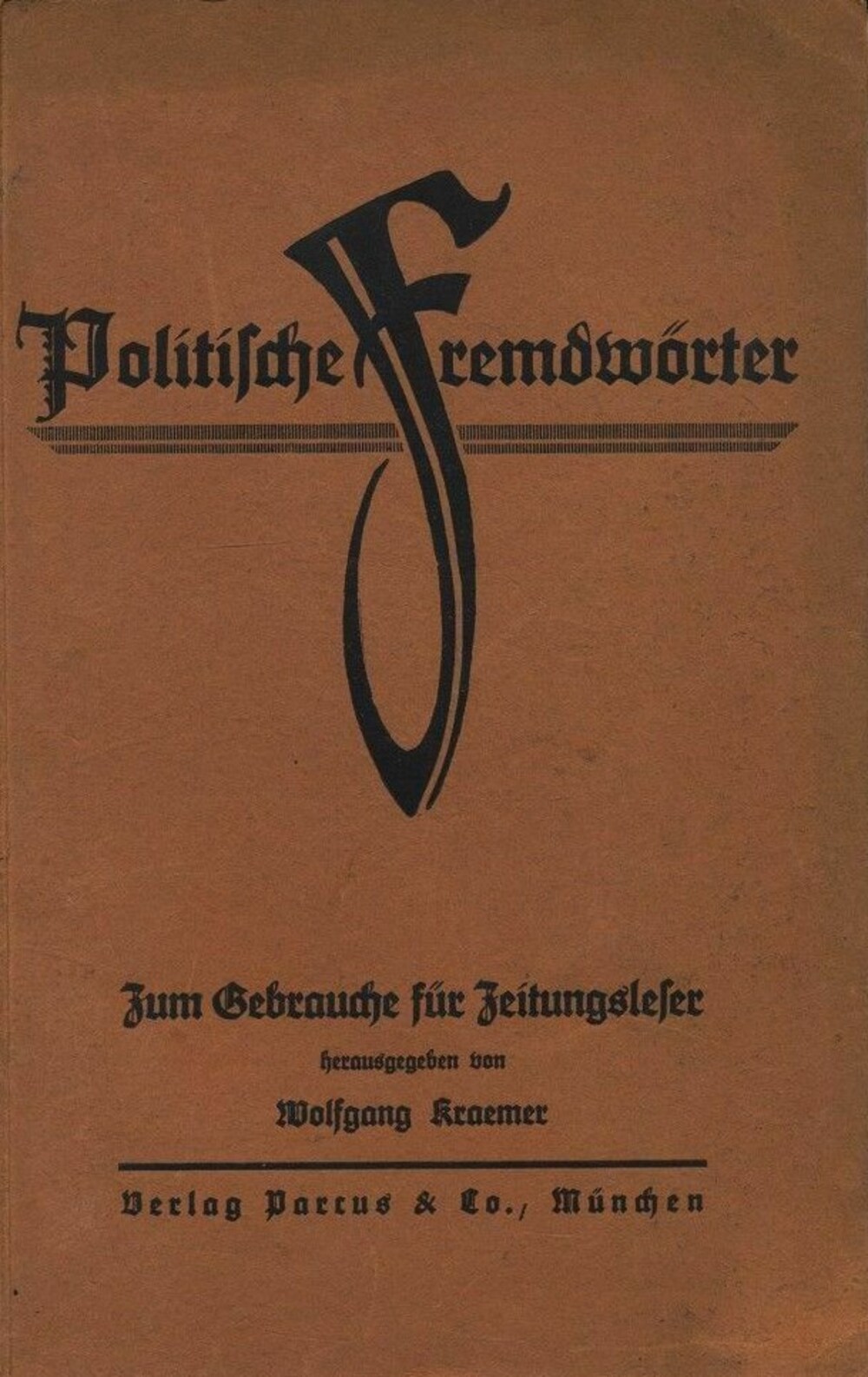 Cover für Politische Fremdwörter