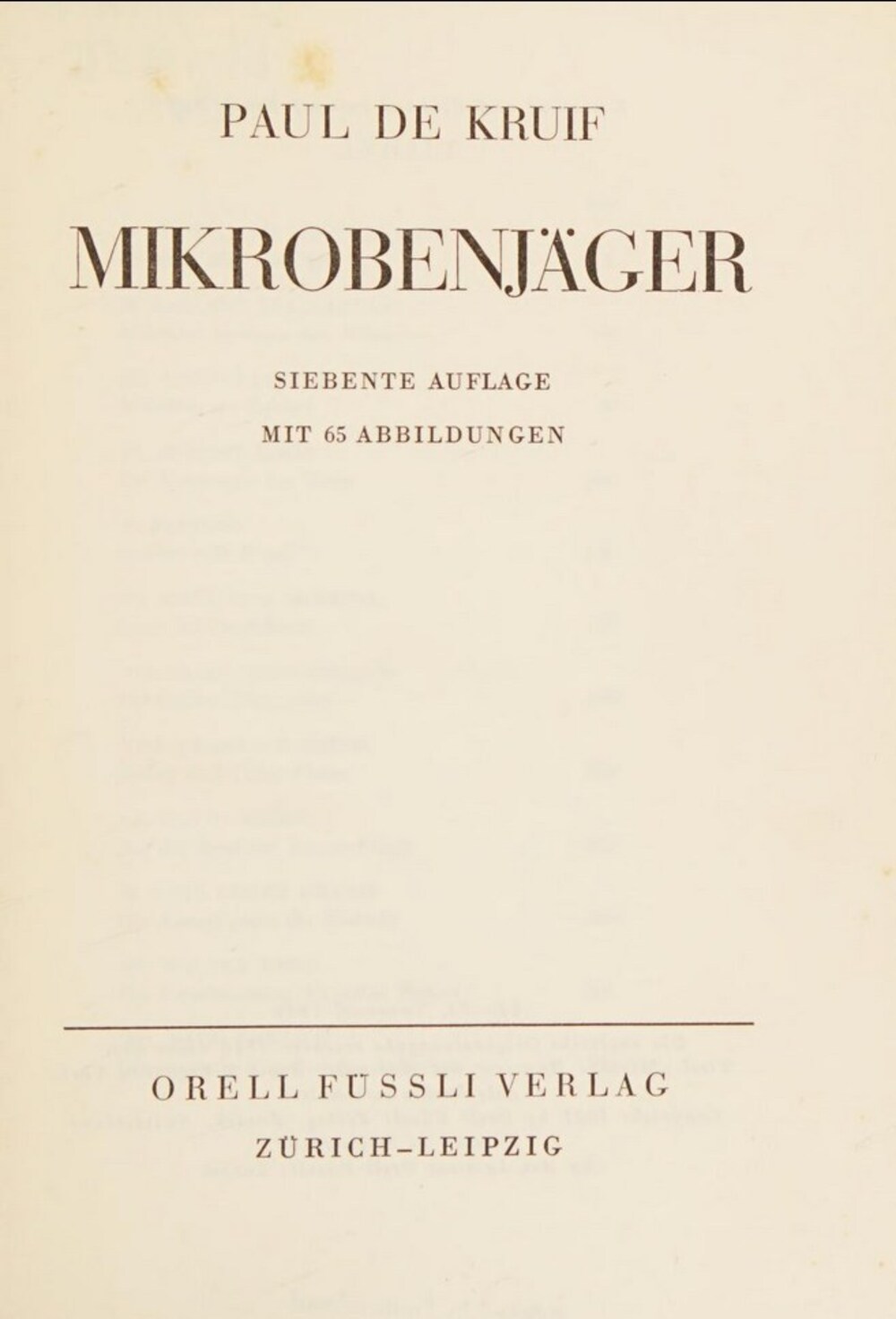 Cover für Mikrobenjäger