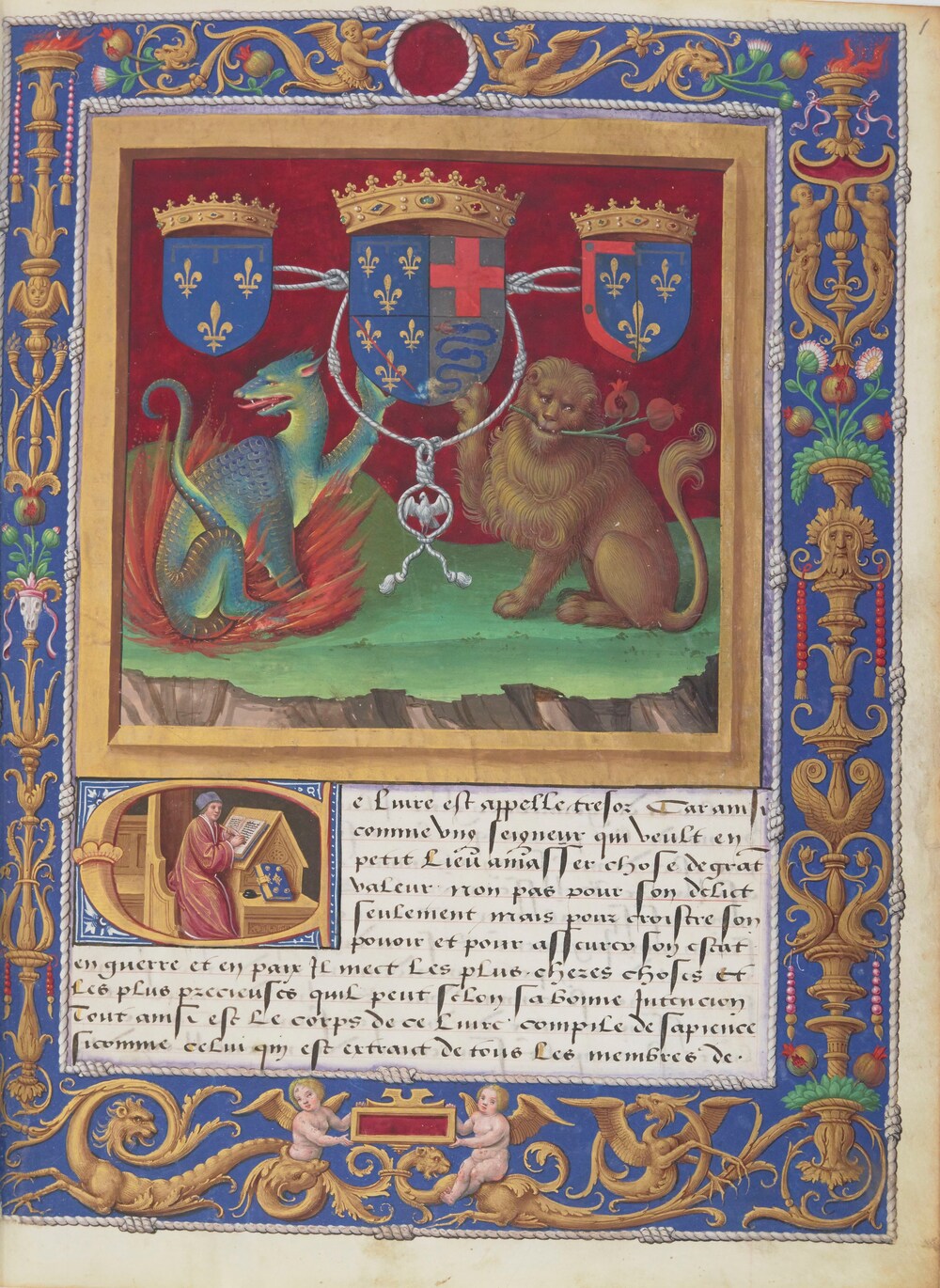 Cover für Li livres dou tresor
