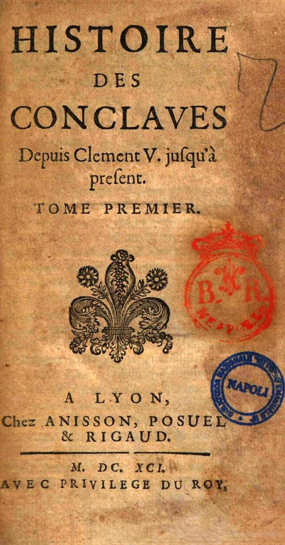 Cover für Histoire des conclaves