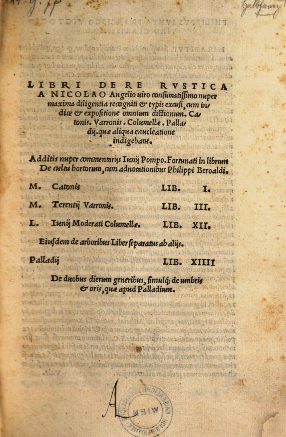 Cover für Libri de re rustica
