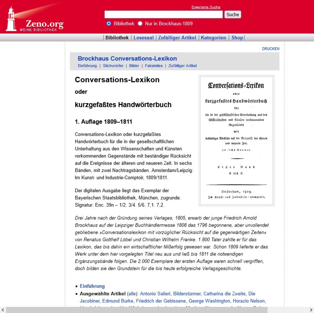 Cover für Conversations-Lexikon