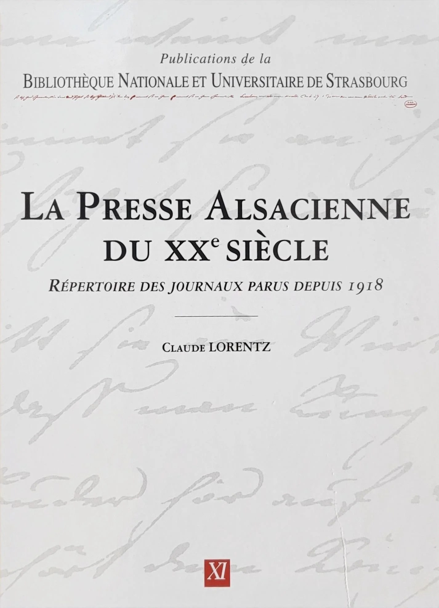 Cover für La presse alsacienne du XXe siècle