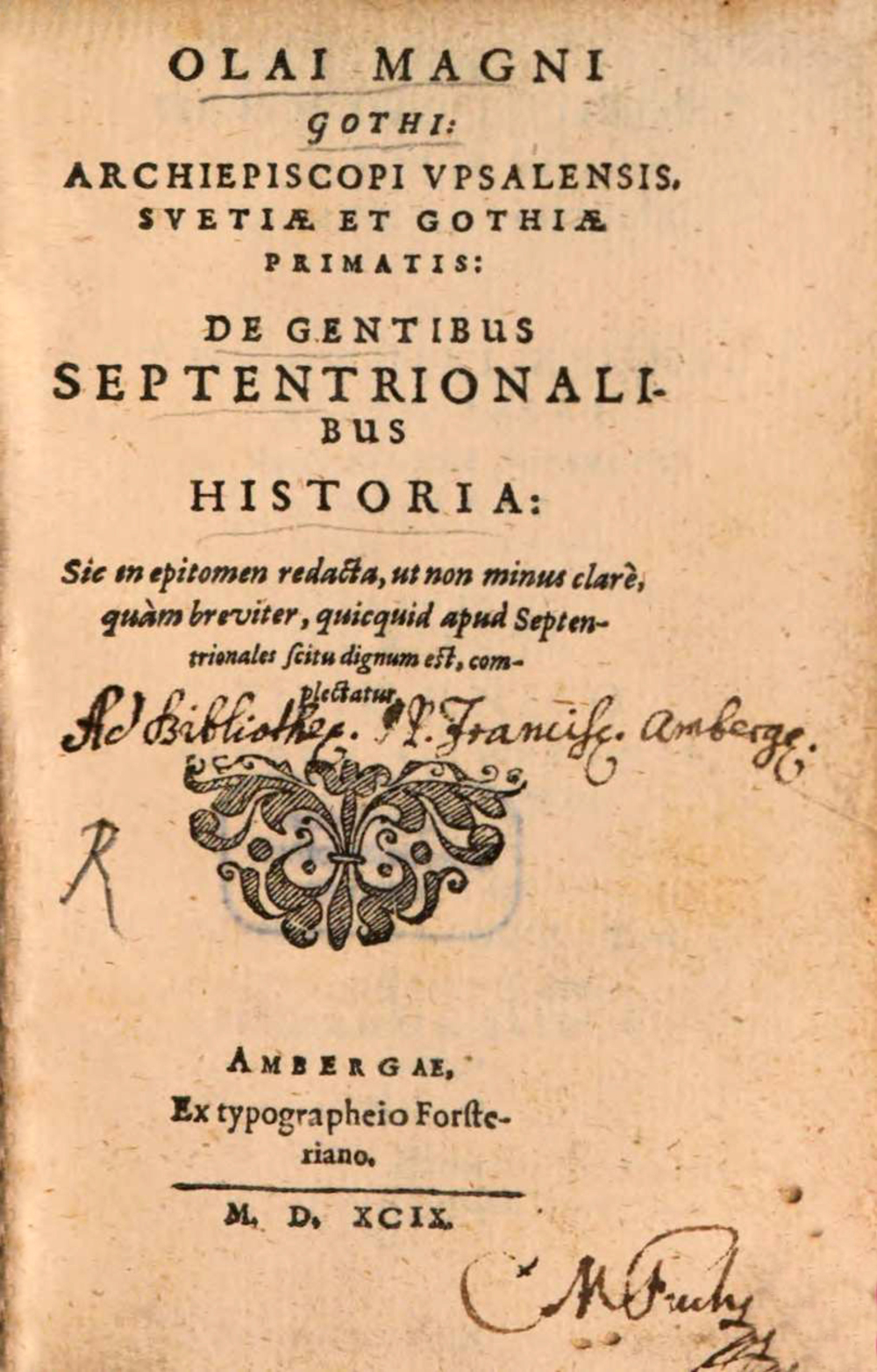 Cover für De gentibus Septentrionalibus historia