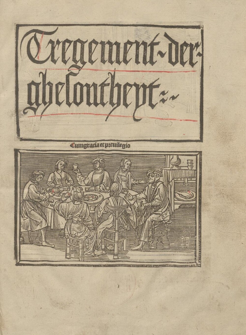 Cover für Tregement der ghesontheyt