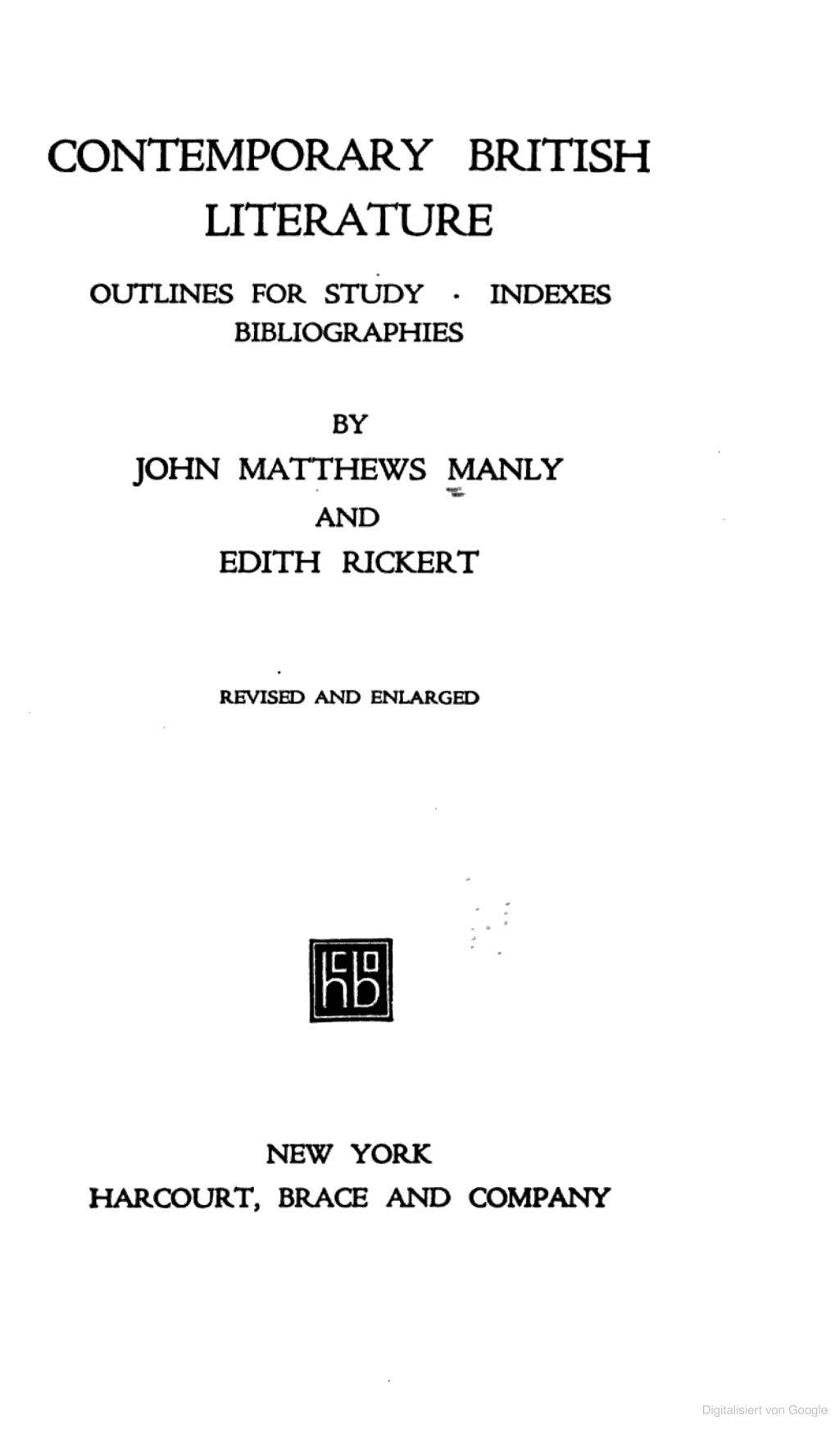 Cover für Contemporary British literature