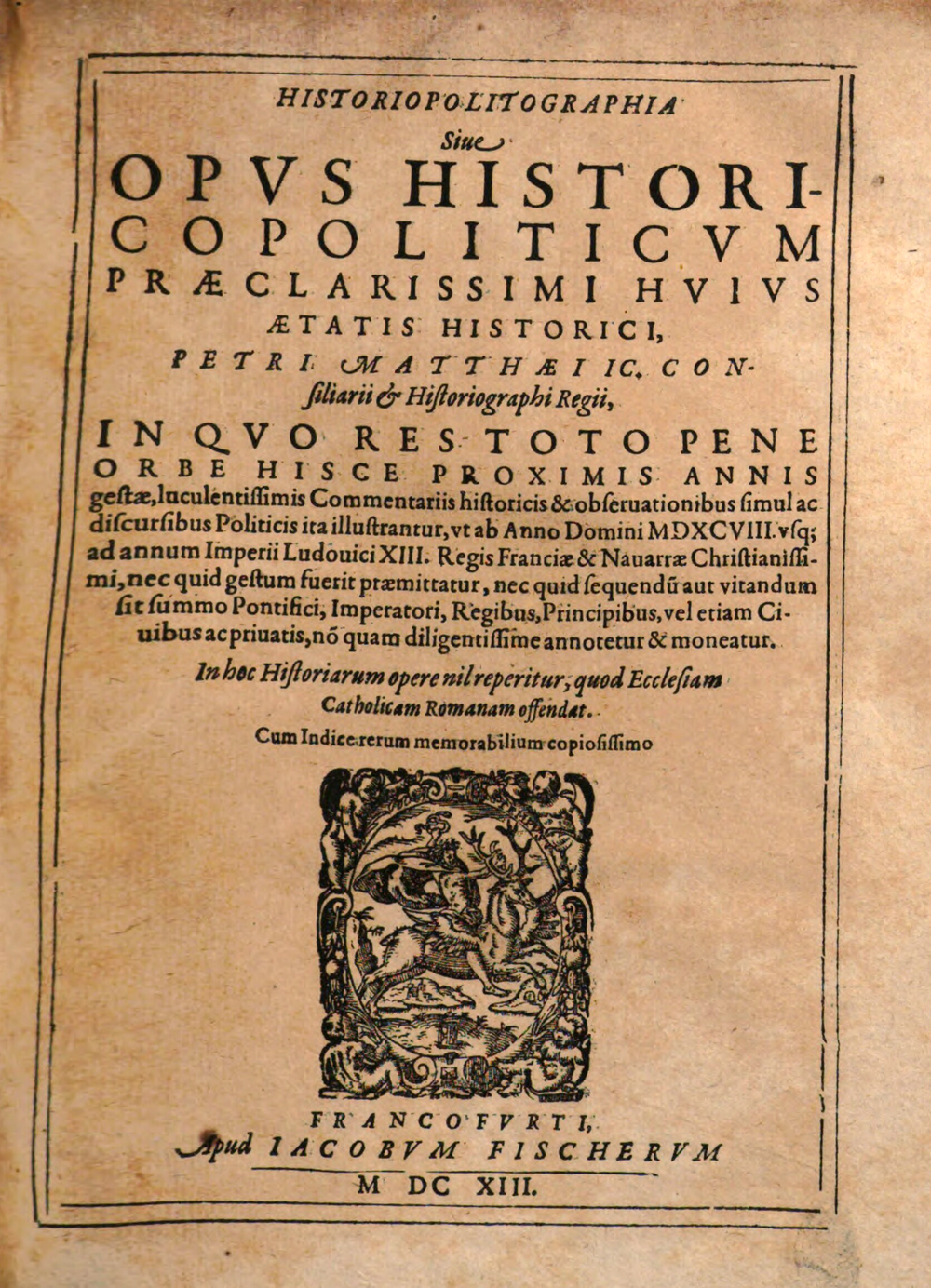 Cover für Historiopolitographia