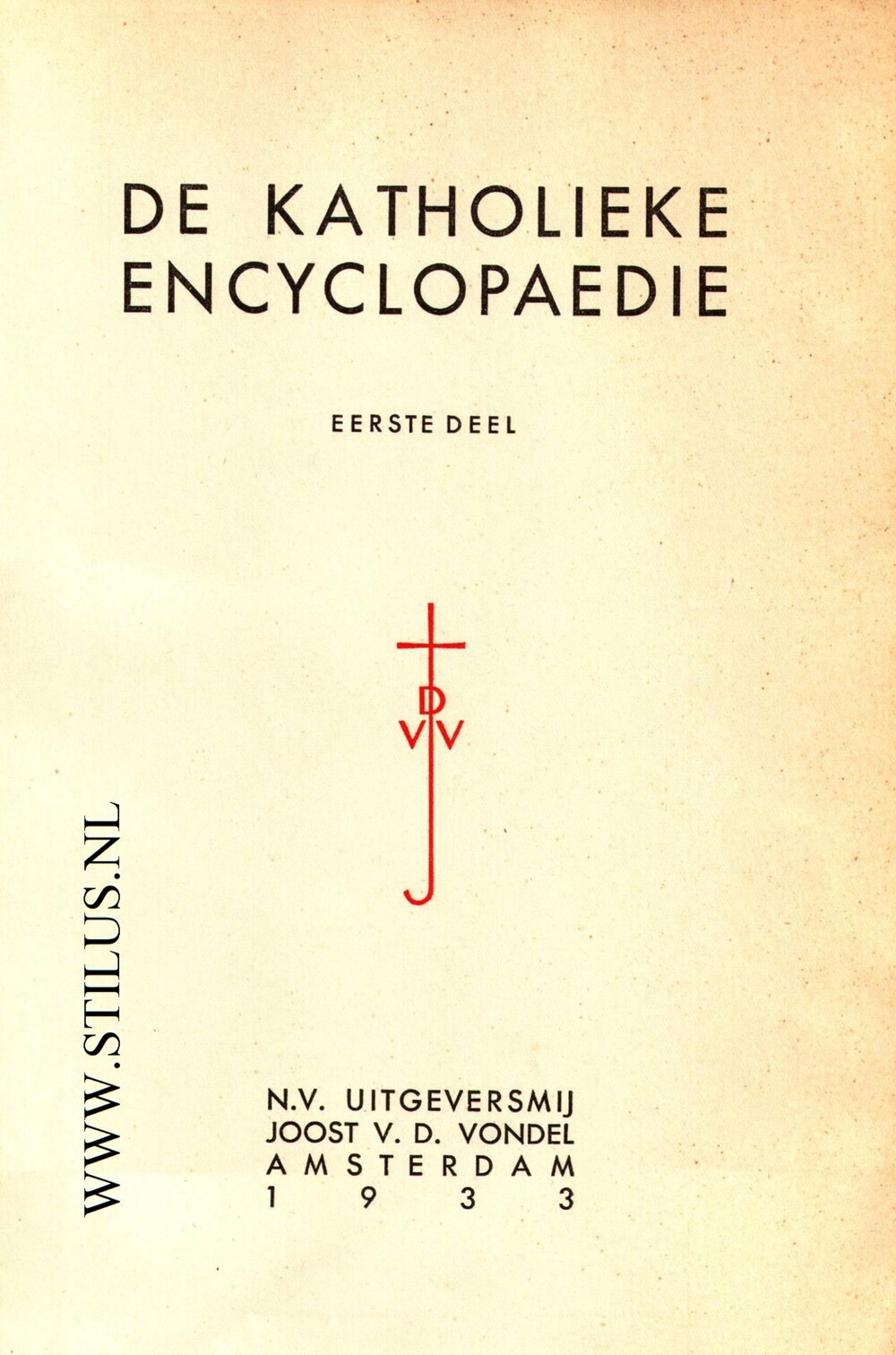 Cover für De katholieke encyclopaedie