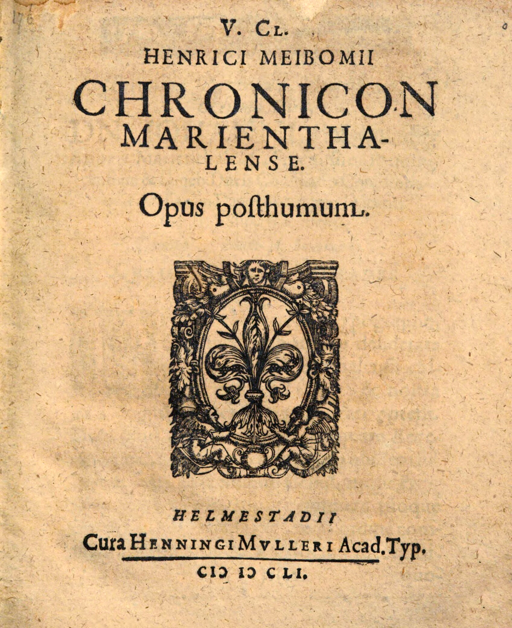 Cover für Chronicon Marienthalense