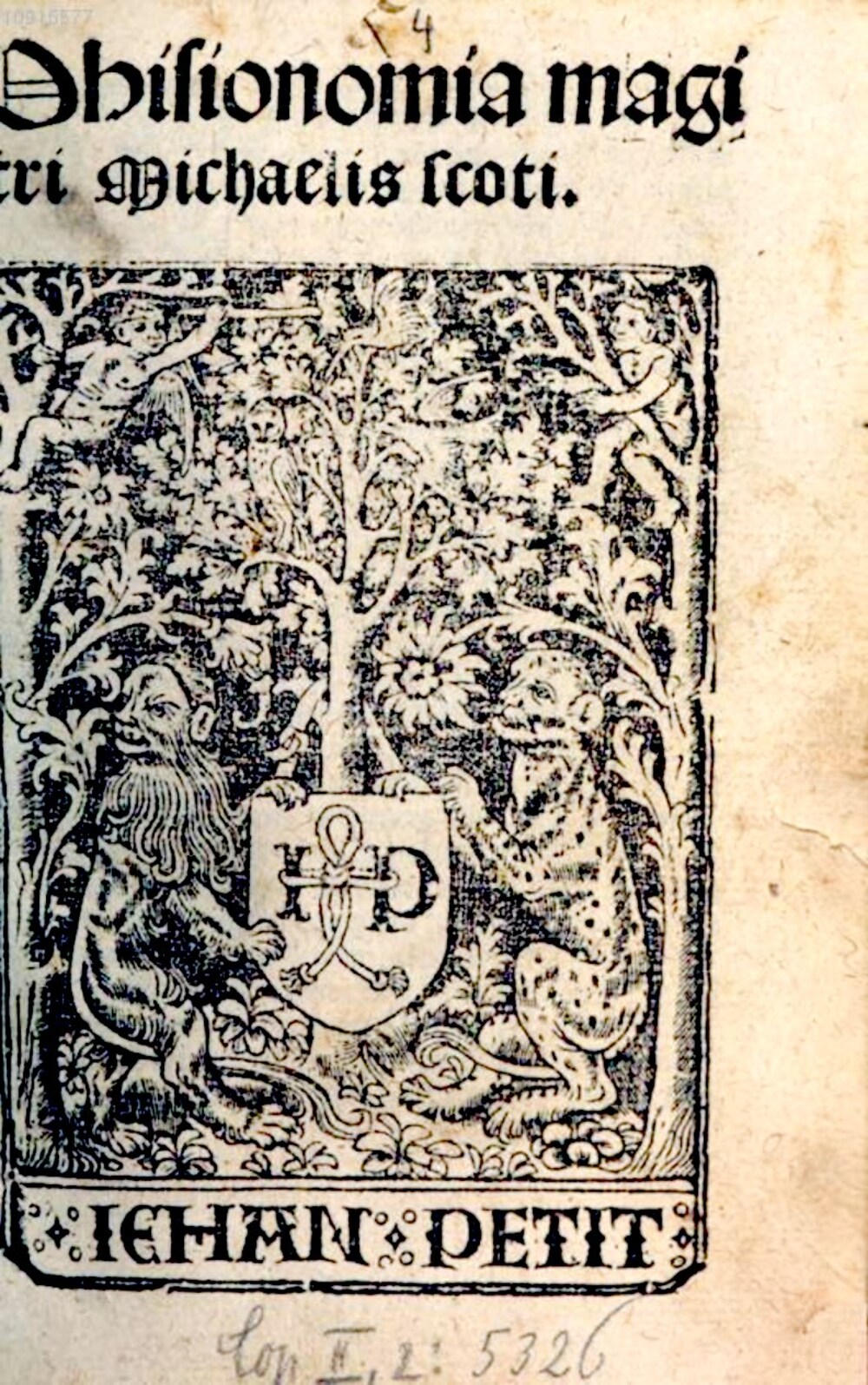 Cover für Phisionomia magistri Michaelis Scoti