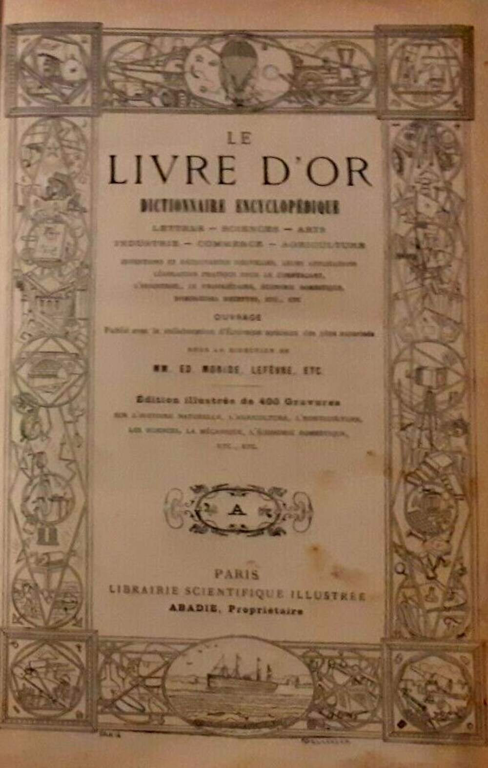 Cover für Le livre d'or
