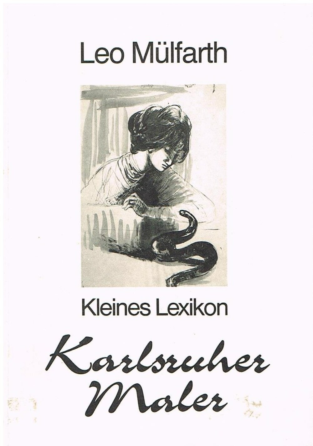 Cover für Kleines Lexikon Karlsruher Maler