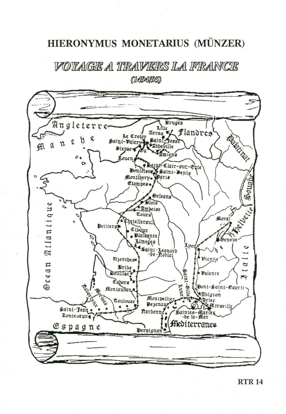Cover für Voyage a travers la France (1494/95)