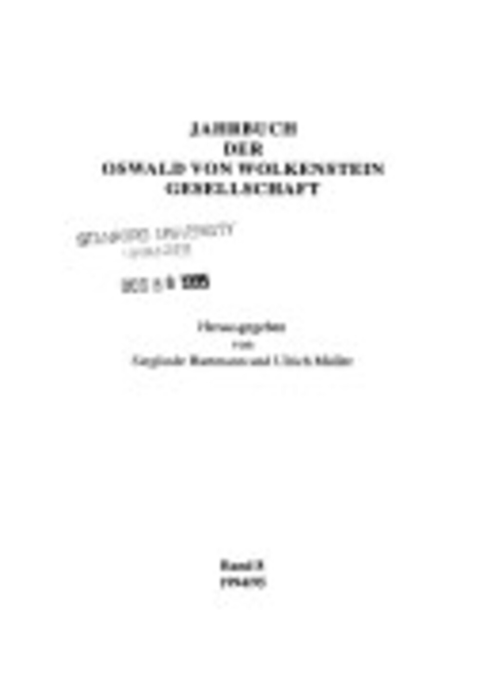 Cover für Liminale Ästhetik