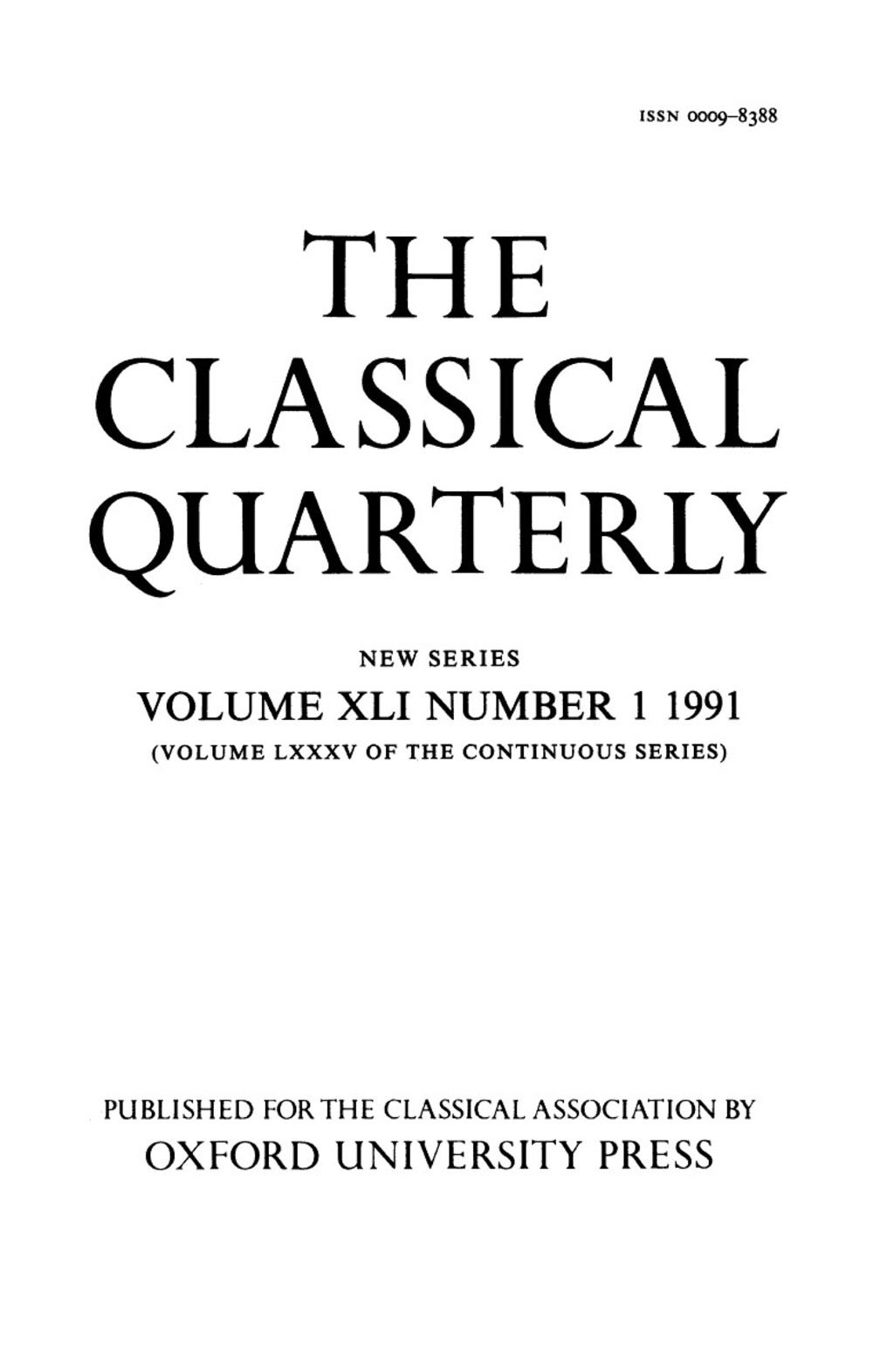 Cover für Notes on Quintilian