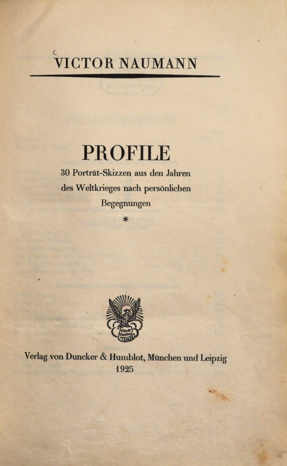 Cover für Profile