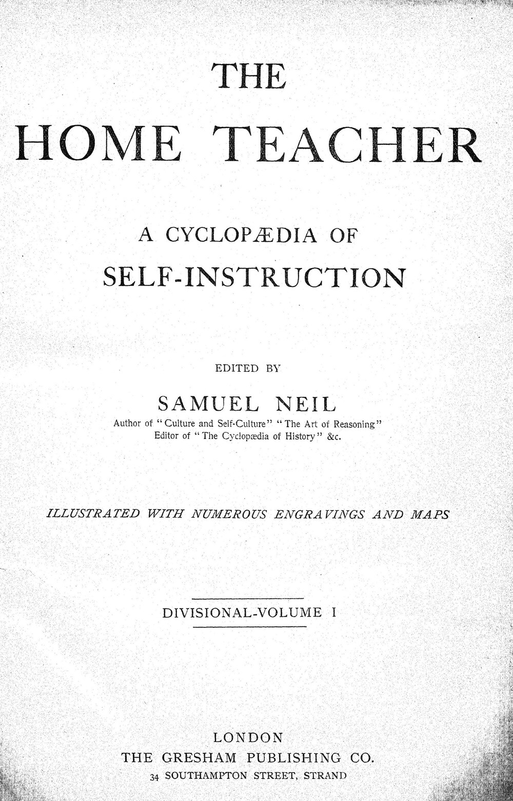 Cover für The home teacher