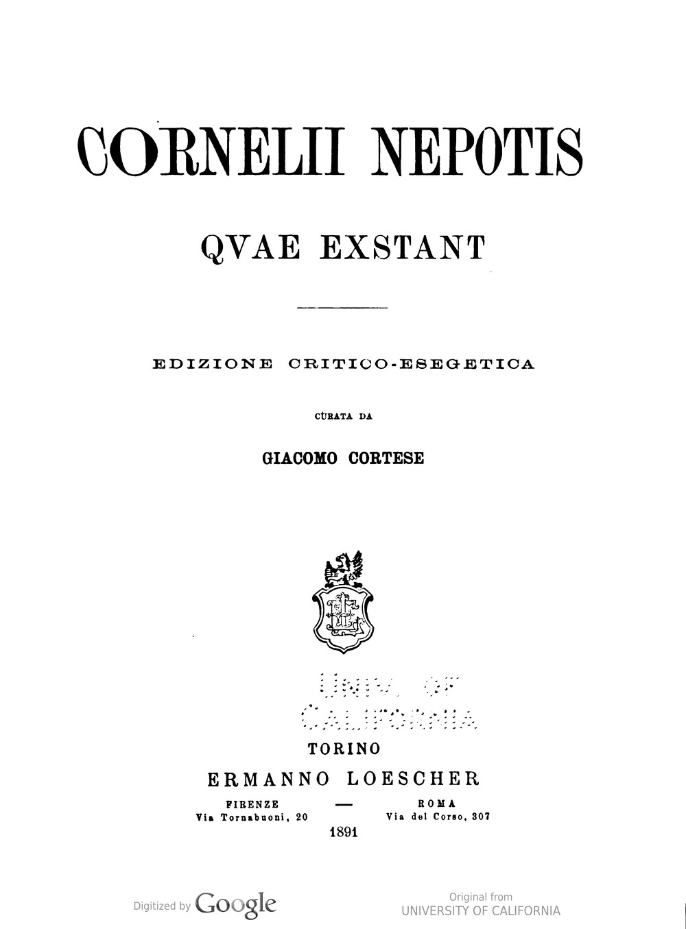 Cover für Quae exstant
