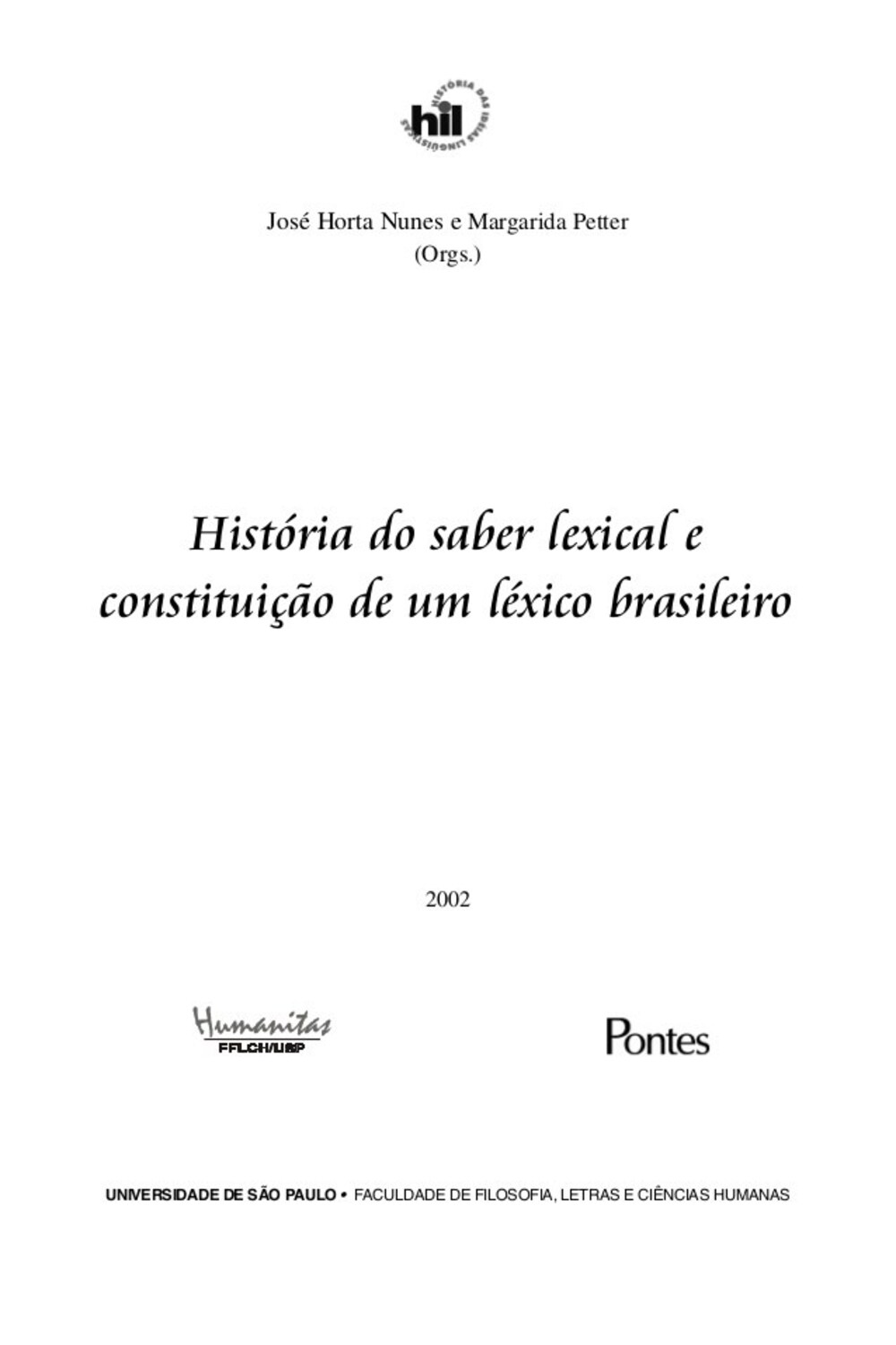 Cover für Dicionários portugueses, breve história