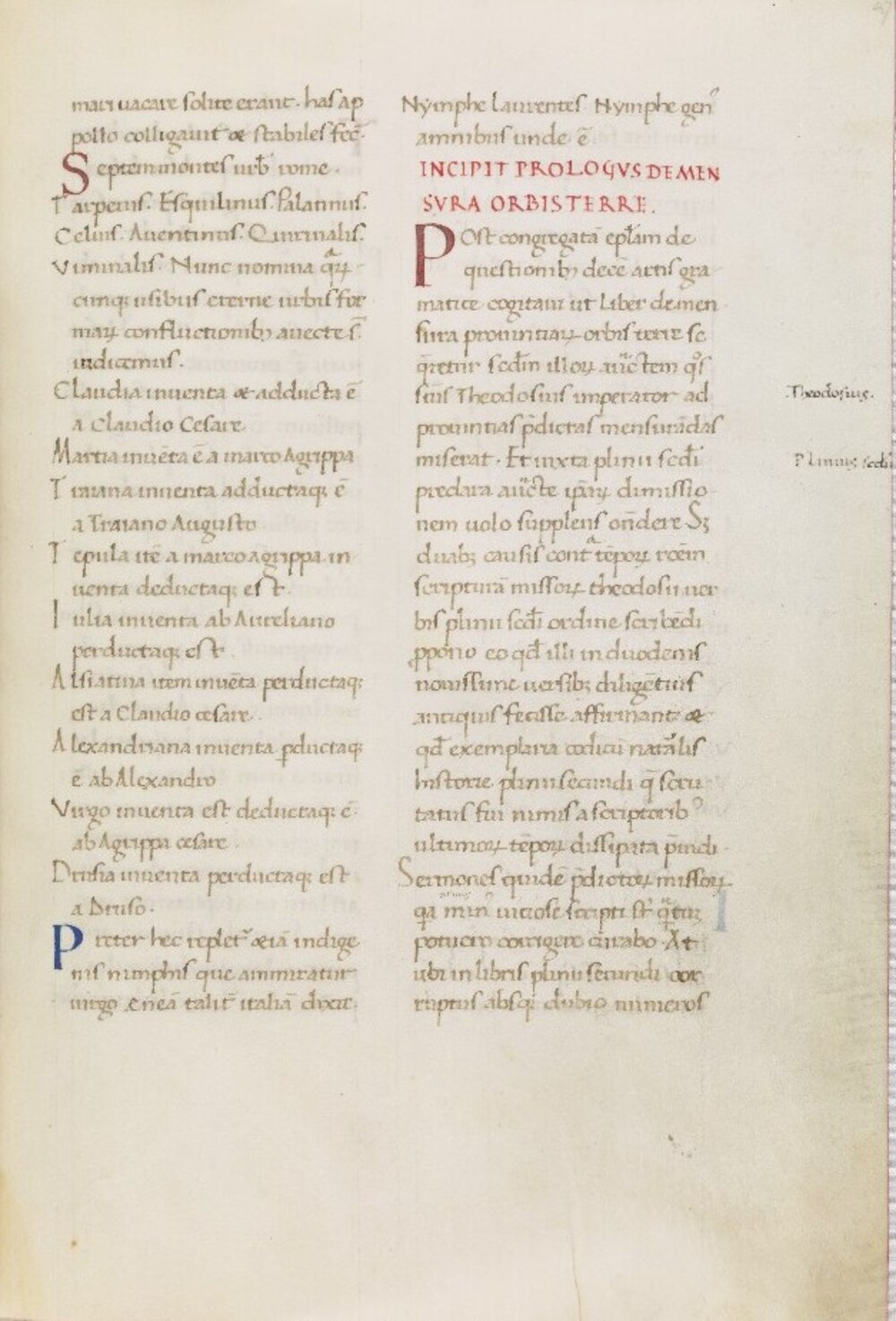 Cover für Liber de mensura orbis terrarum