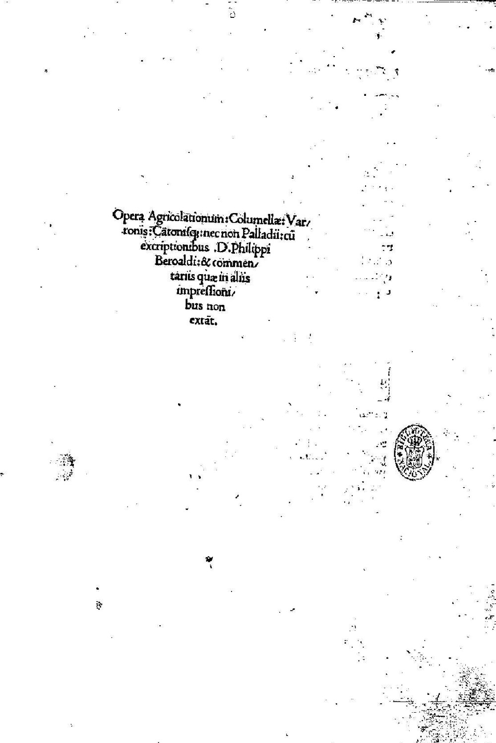 Cover für Opera agricolationum