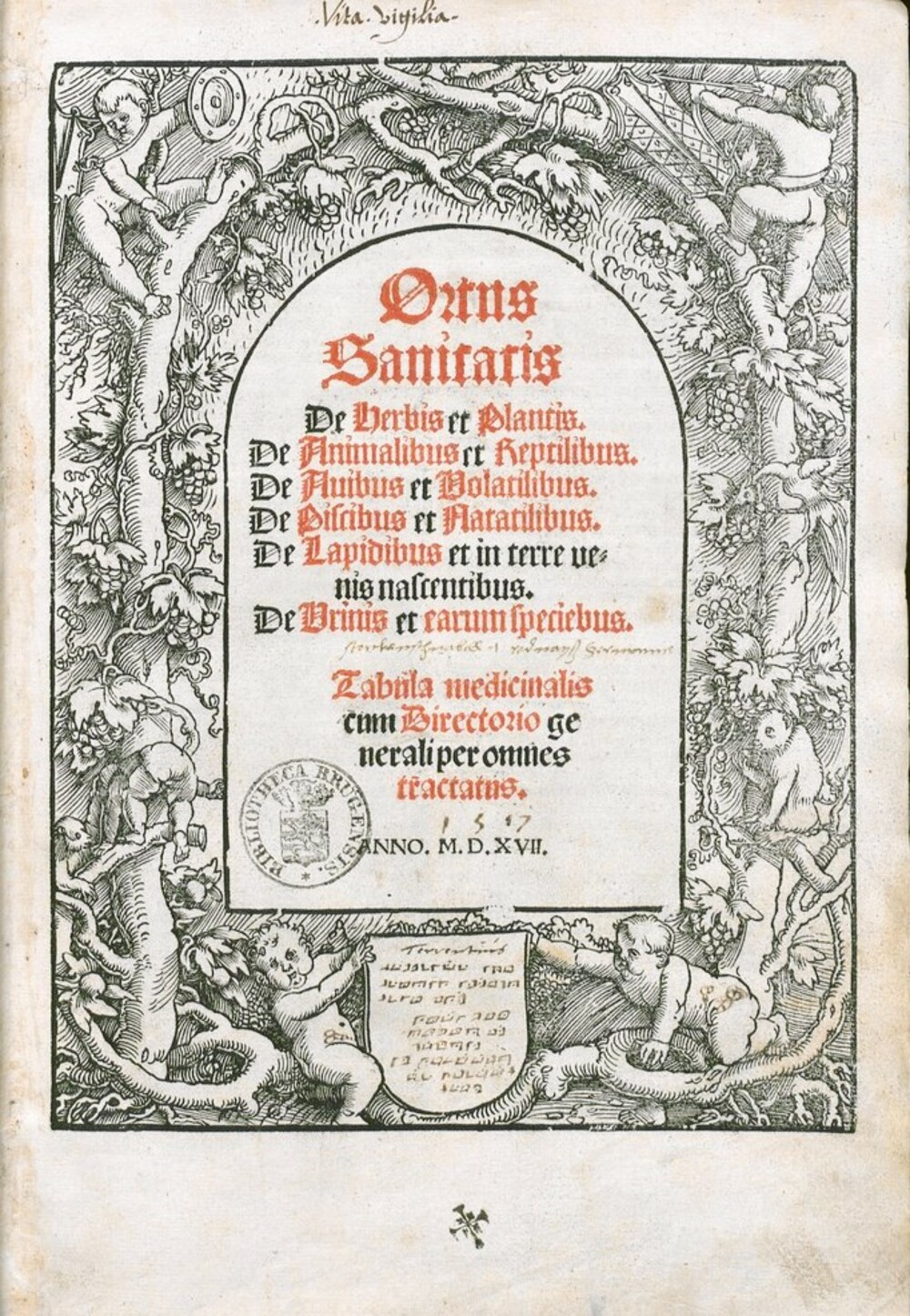 Cover für Ortus sanitatis