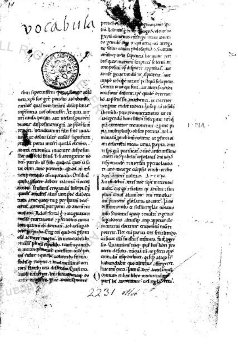 Cover für Elementarium doctrinae erudimentum
